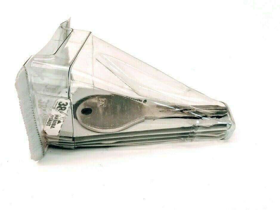 (4 Pack) The Hillman Group 88514 #38 Blank Lock Key