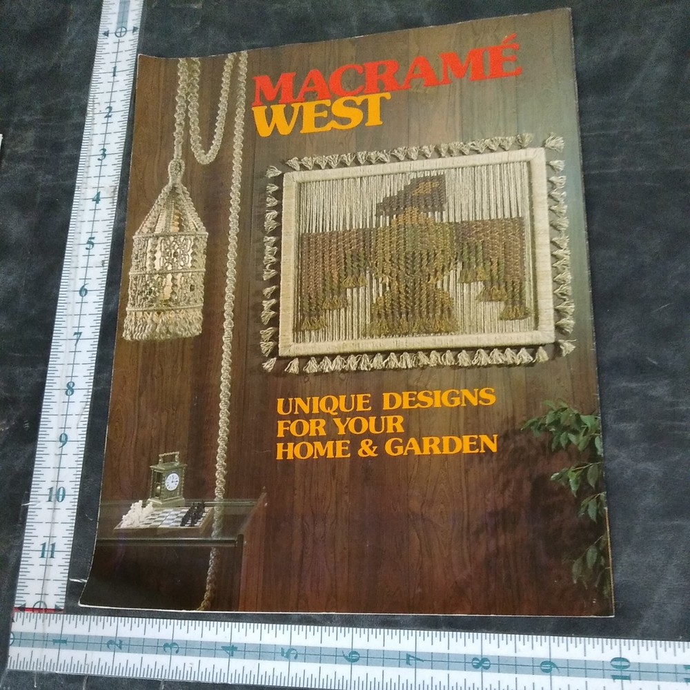 Macrame West 12 Projects by Margo Kaplin Macrame Patterns