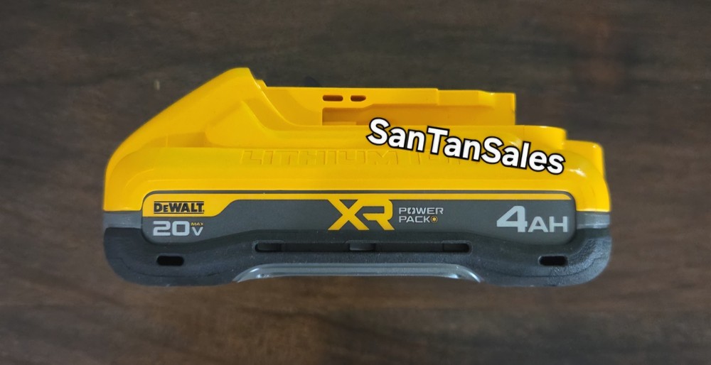 DEWALT DCB2104 20V Max 4AH PowerPack Battery - 2025 Code - NEW! - FREE SHIP!