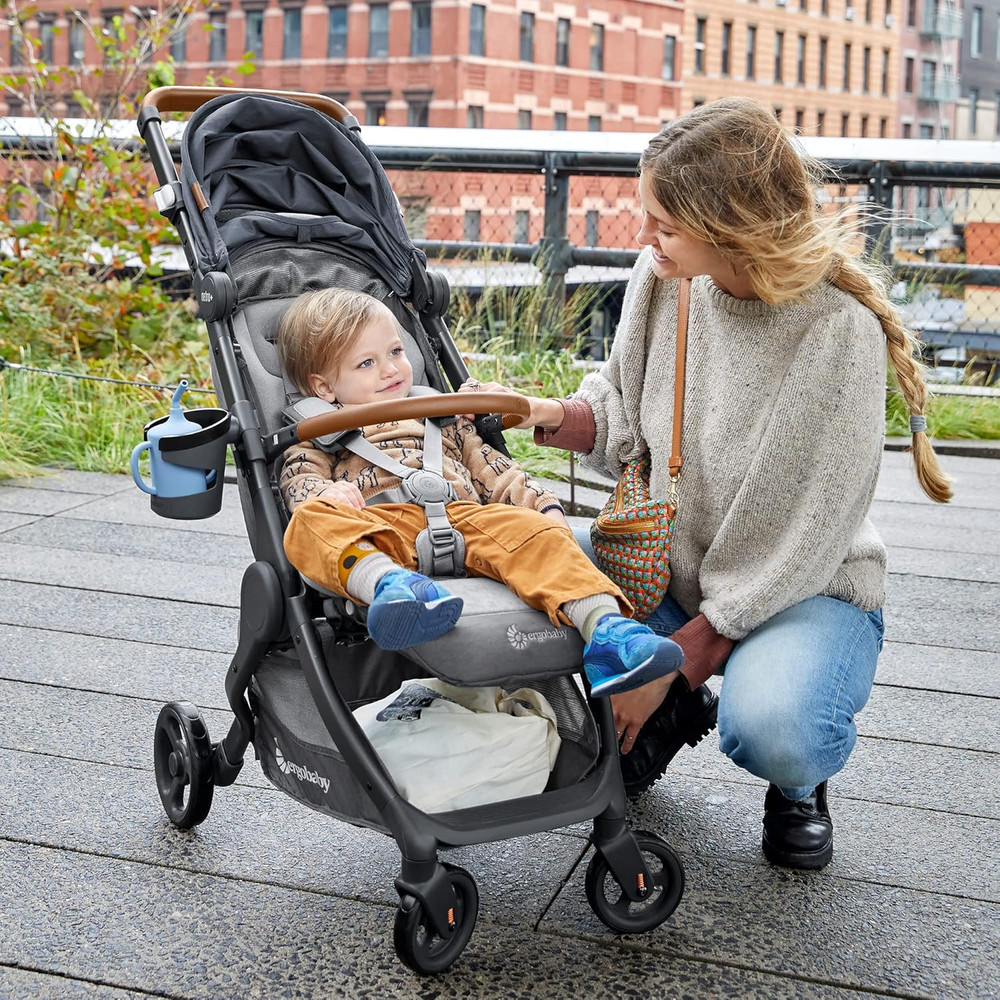 Metro+ Stroller Cup Holder Accessory, Grey