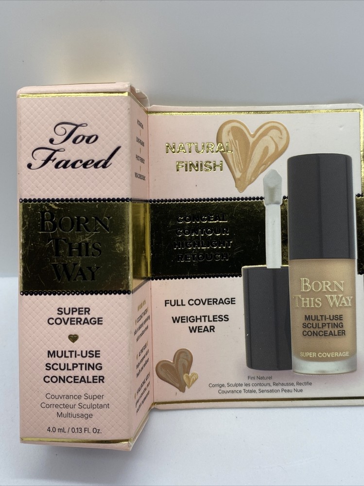 TOO FACED ~ BORN THIS WAY SUPER COVERAGE CONCEALER ~ Natural Beige~ 4.0ml