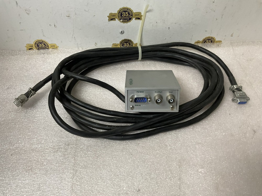 TENNELEC NIM computer module model # TC 145 Scintillation Preamp Amphenol cable