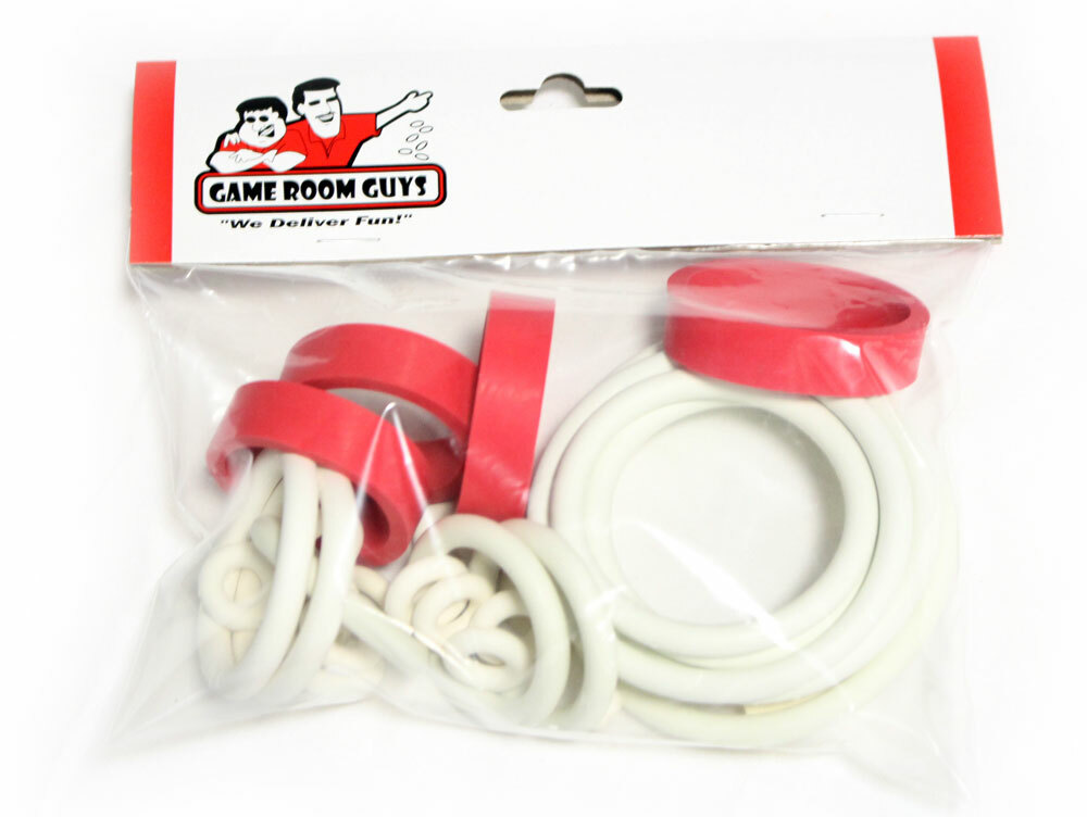 Stern Big Game Pinball Machine Replacement Repair Rubber Ring Kit White