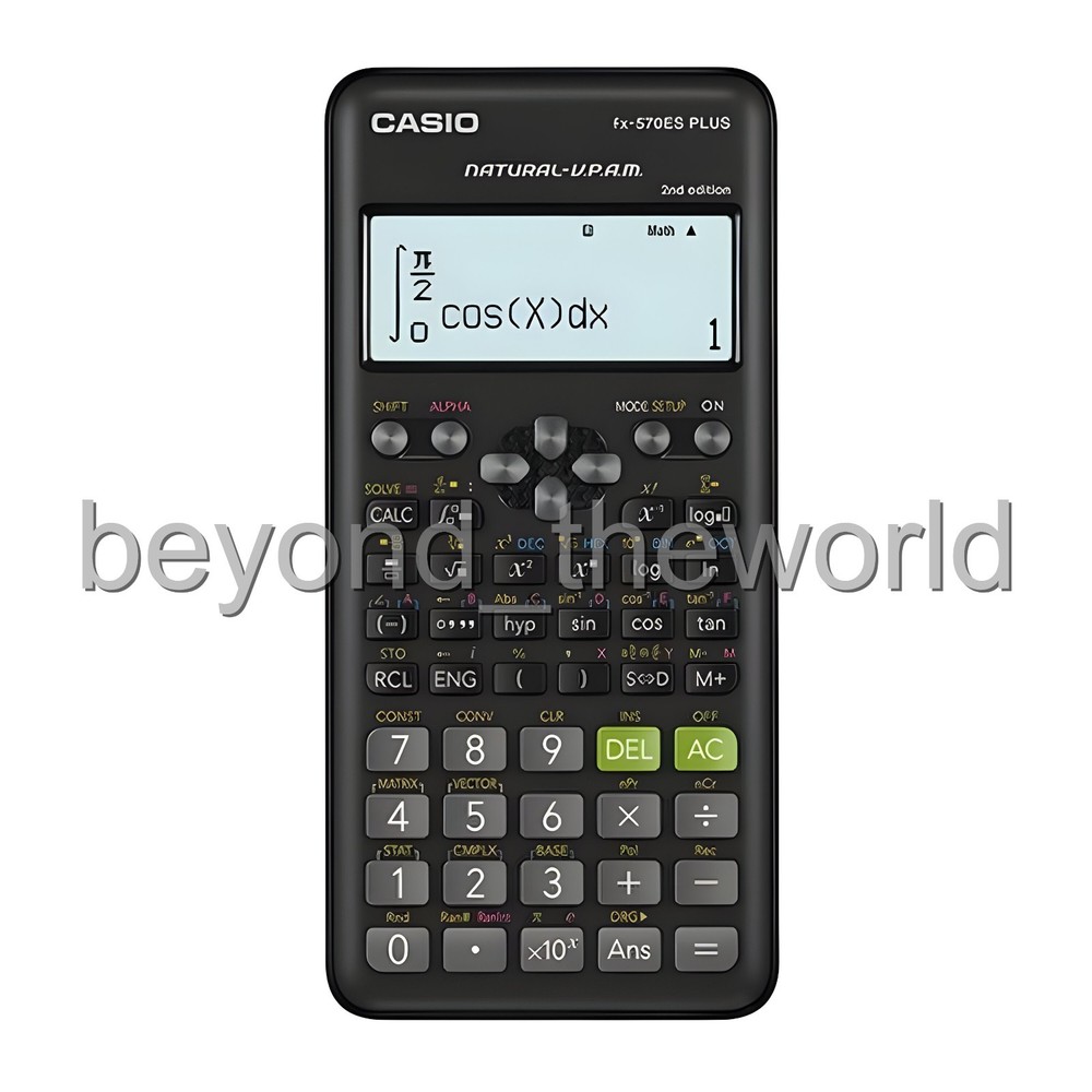 [CASIO] FX-570ES PLUS 417-Functions Natural Display Scientific Calculator