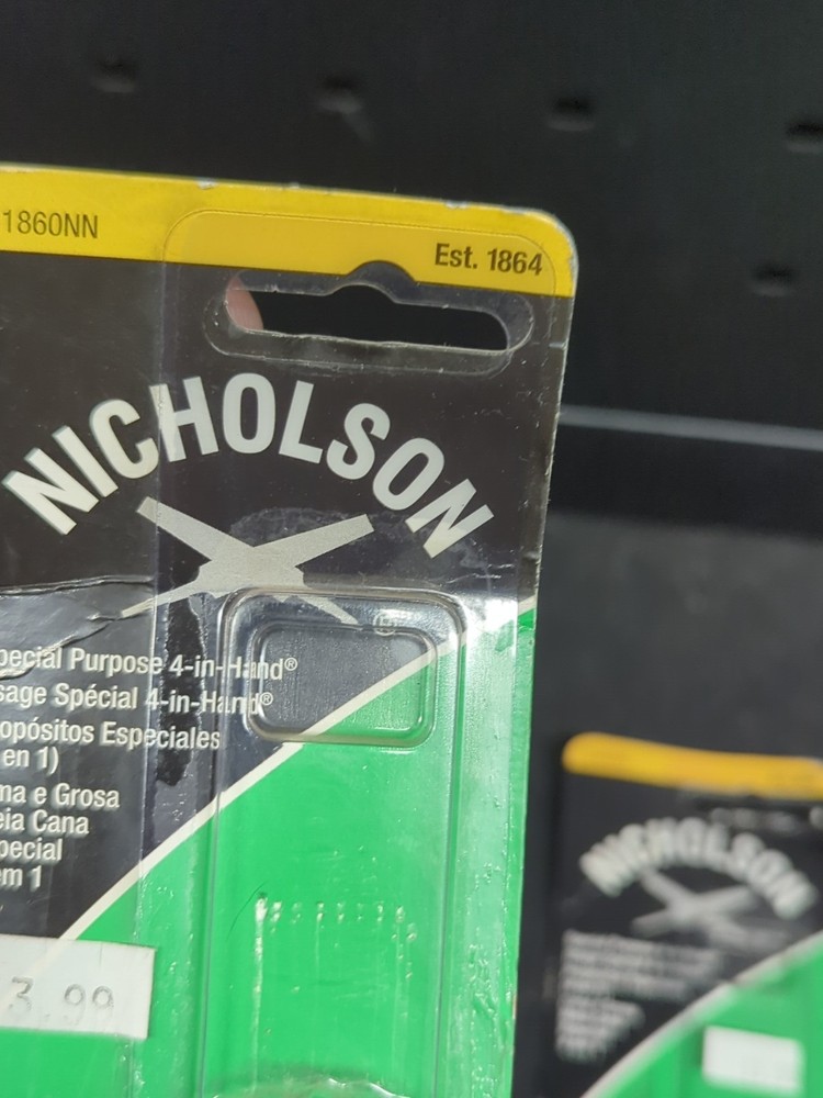 5~NICHOLSON 21860NN Home Hand Tools Files