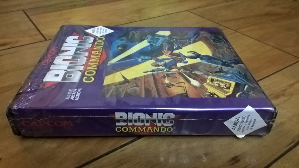 Bionic Commando For Commodore Amiga, NEW FACTORY SEALED, Capcom