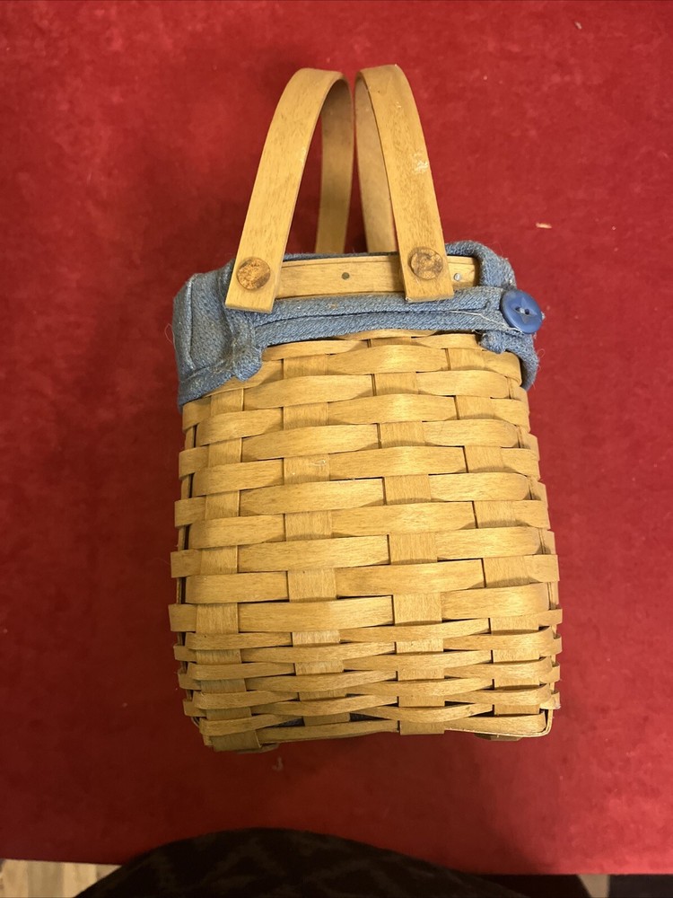Longaberger 2003 Carrier 7 Inch Deep & Liner