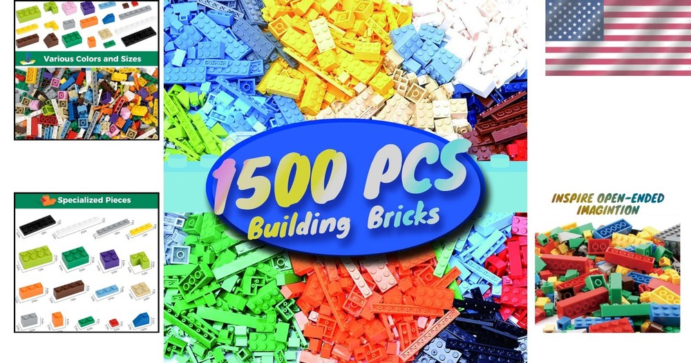 Basic Building Blocks 1500 Count