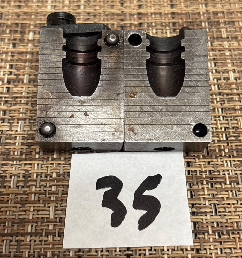 Lyman 454-612 Single Cavity Bullet Mold Blocks