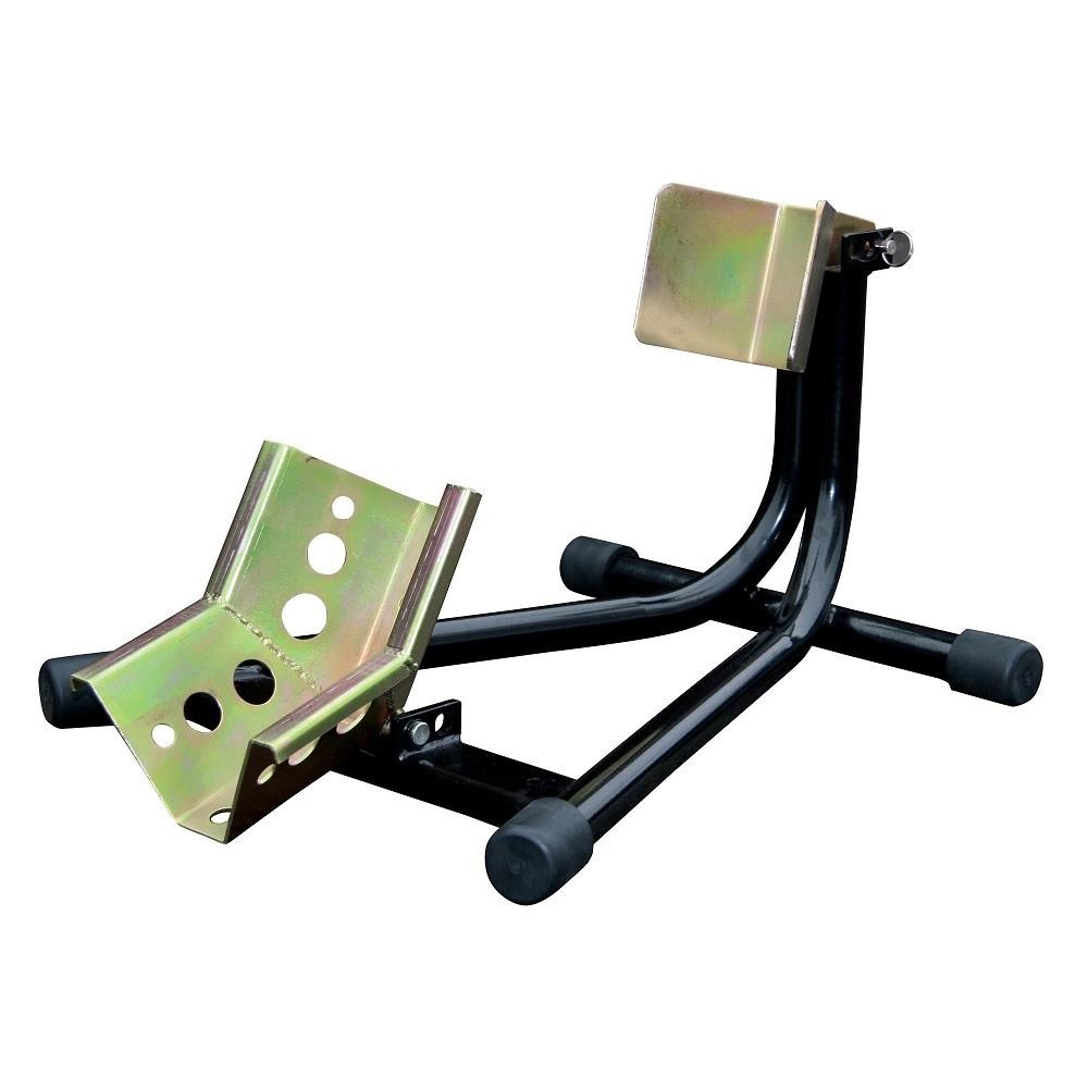 BikeTek Motorcycle Front Wheel Chock 12- 18" Front Wheel Paddock Stand