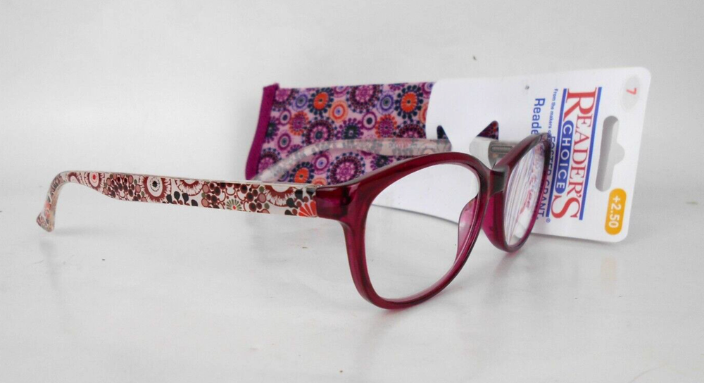 EYEGLASSES READERS CHOICE GWEENIE +2.50