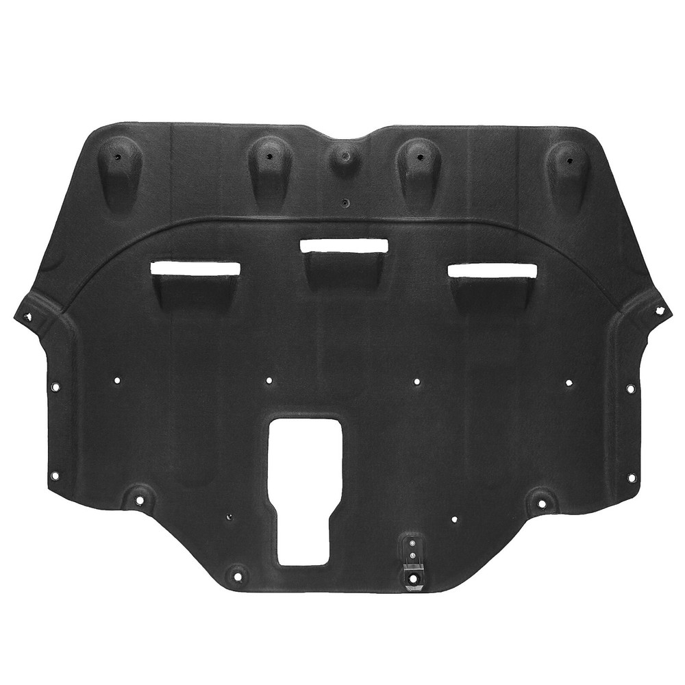 Black Front Engine Splash Shields Under Cover For 2015 2016 2017 Hyundai Sonata