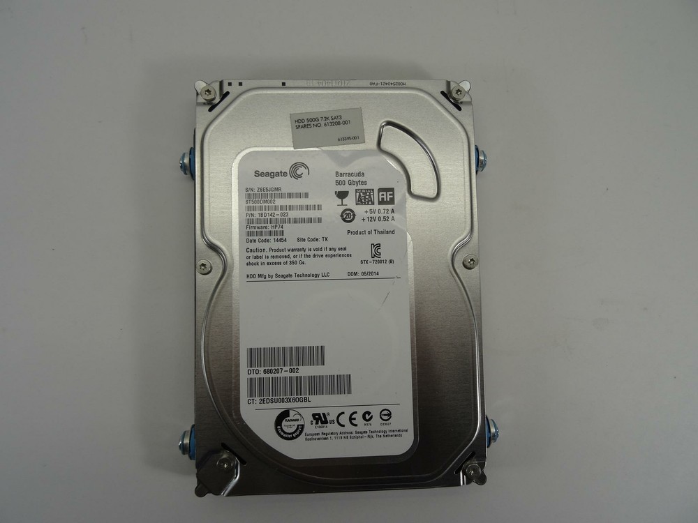 HP 613208-001 HARD DRIVE SATA 3.5IN