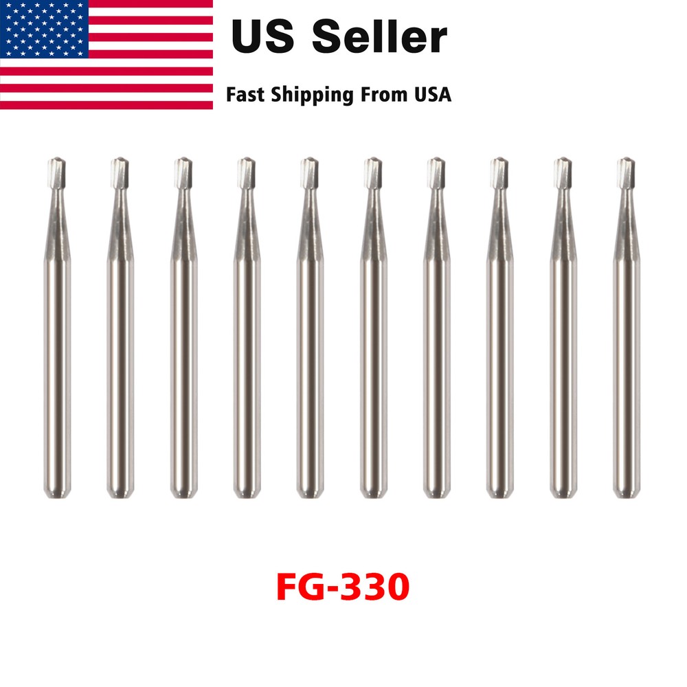 FG 557 Carbide Burs Friction Grip Midwest Type