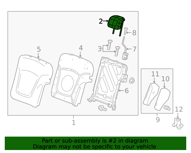 Genuine GM F Restraint 42768110