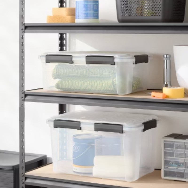 Medium IP67 Waterproof Box Removable lid with black latches