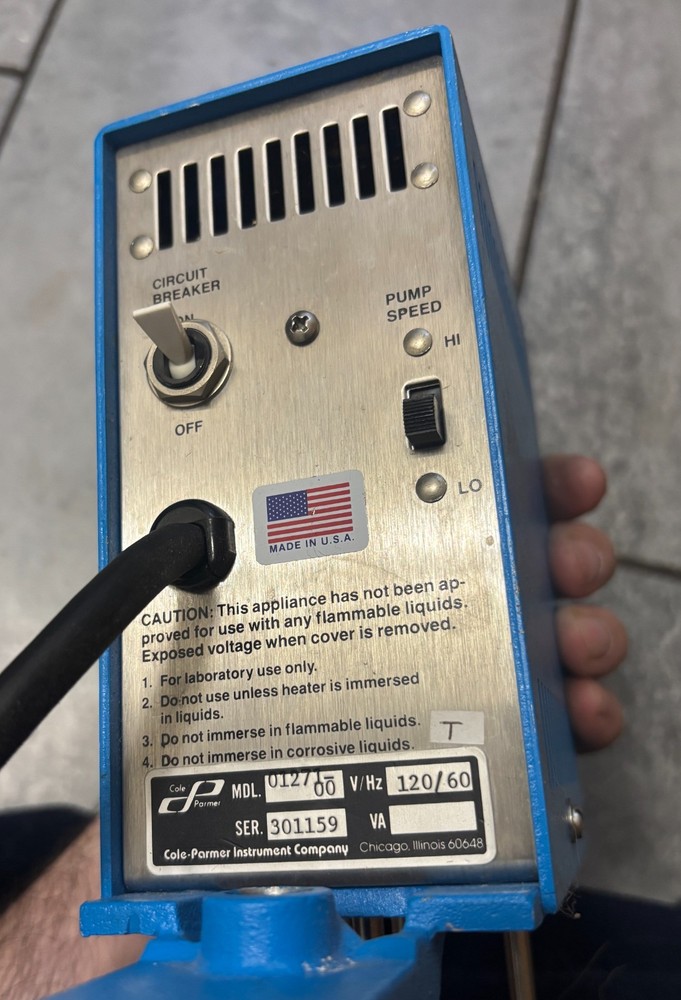 Cole Parmer Immersion Circulator 01271-00