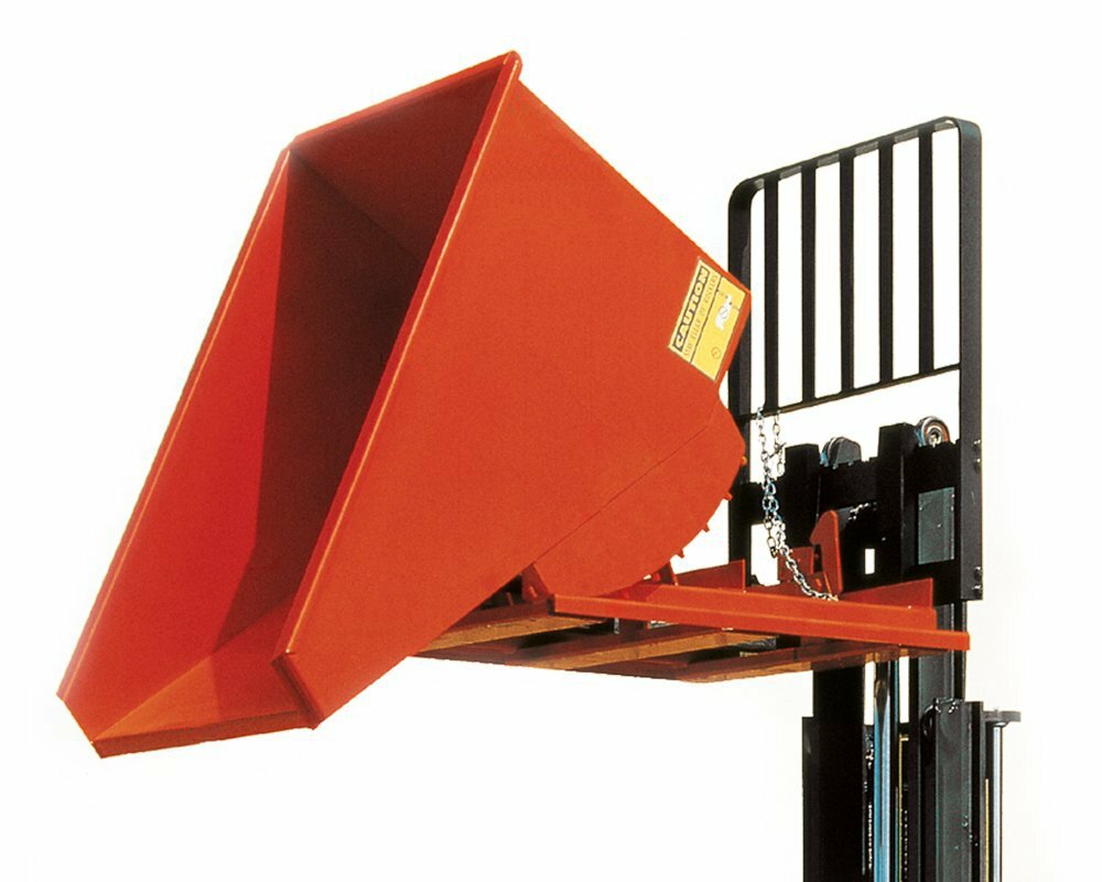 FORKLIFT HOPPER / DUMPSTER Commercial - Self Dumping - 2.5 CY - 2000 Lb Cap MDO