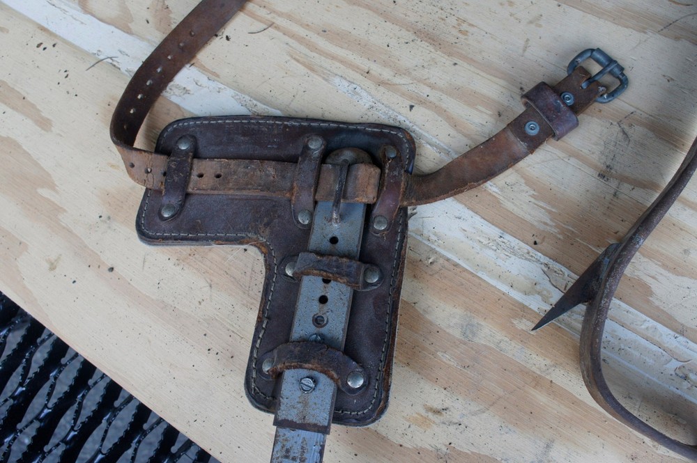 Buckingham Tree and Pole Climbing Spikes Gaff Spurs Arborist