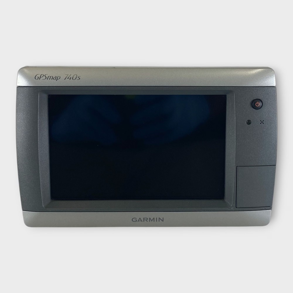 Garmin GPSMAP 740s Stand-Alone Touchscreen Chartplotter w/Suncover ~Tested Good