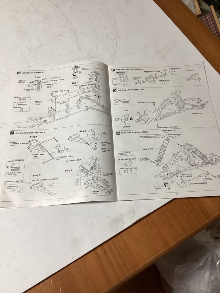 VINTAGE KYOSHO MAXXUM MANUAL