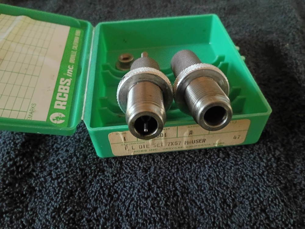 RCBS reloading dies 7x57 mauser #13801