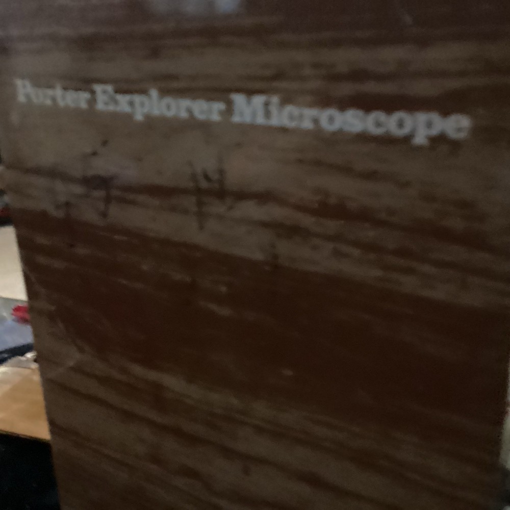 Vintage Porter Explorer Microscope Still NIB