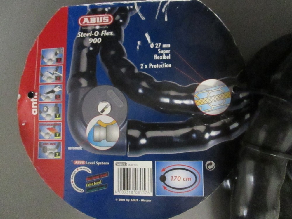 ABUS Lock Steel-o-Flex 900 Cable with Lock