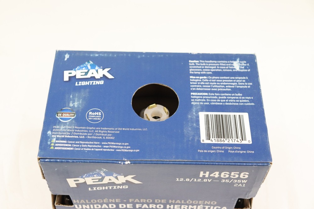 Peak Lighting Sealed Beam H4656