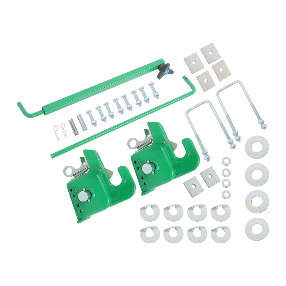 Green Easy Change Quick Hitch w/Stabilizer Bar for Category 1 Tractors/Implement