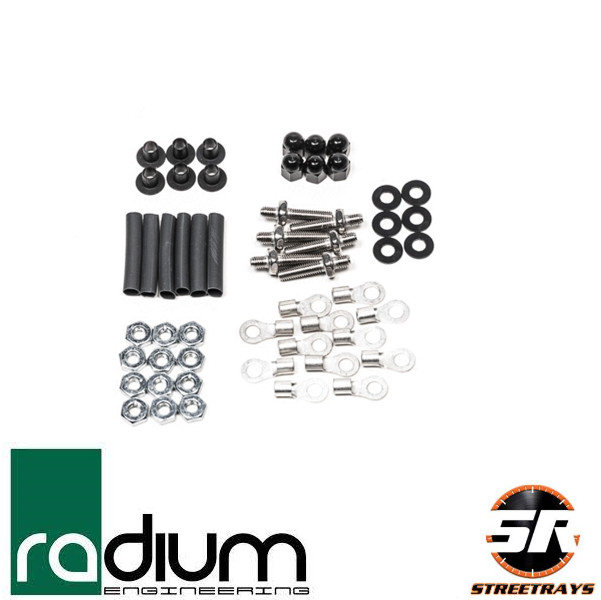 Radium Engineering Electrical Bulkhead Stud Kit 6 Pack (17-0048)