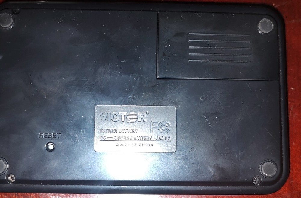 Vintage Victor V12 Calculator (Works) W/ Case