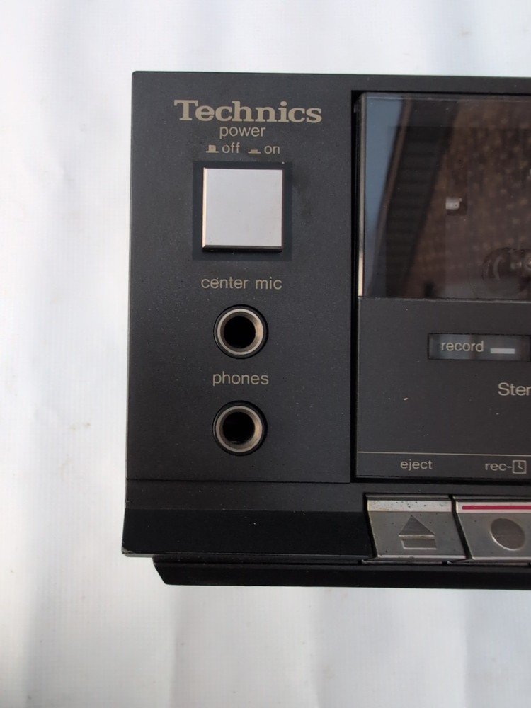 Technics RS-933W Stereo Double Cassette Deck. Dolby DBX With Amorphous Head.