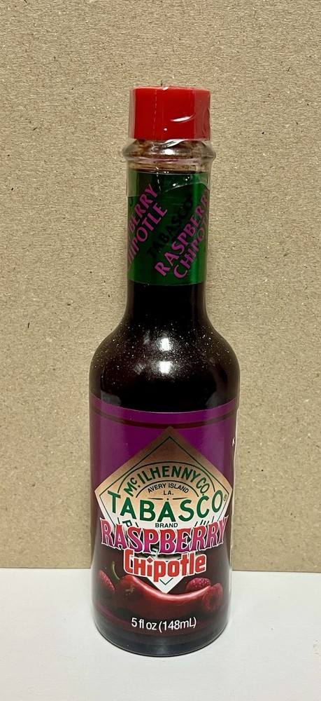TABASCO® Hot Sauce Raspberry Chipotle 5 fl oz (148mL) Sealed
