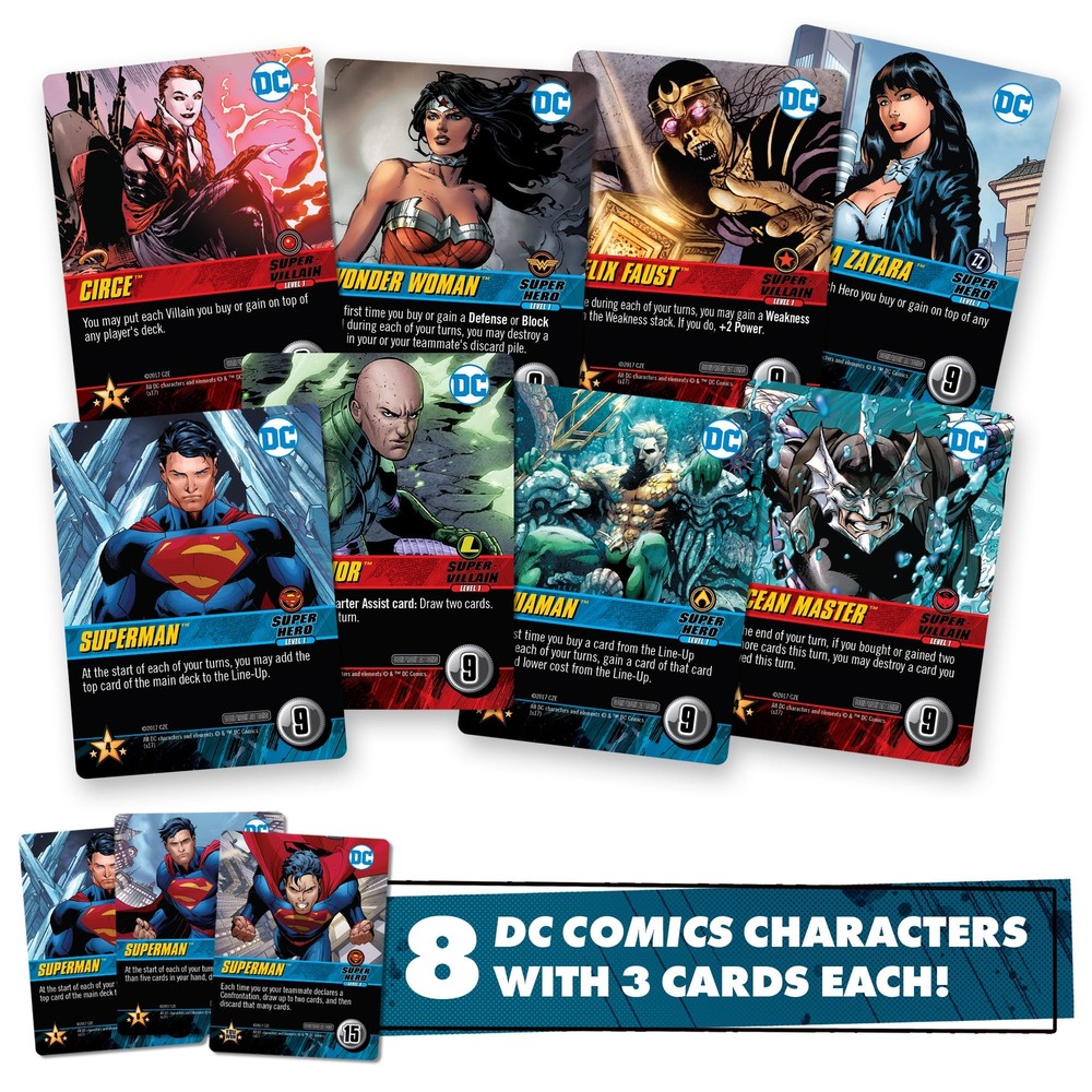 DC Deck-Building Game: Confrontations - MULTIVERSE EDITION