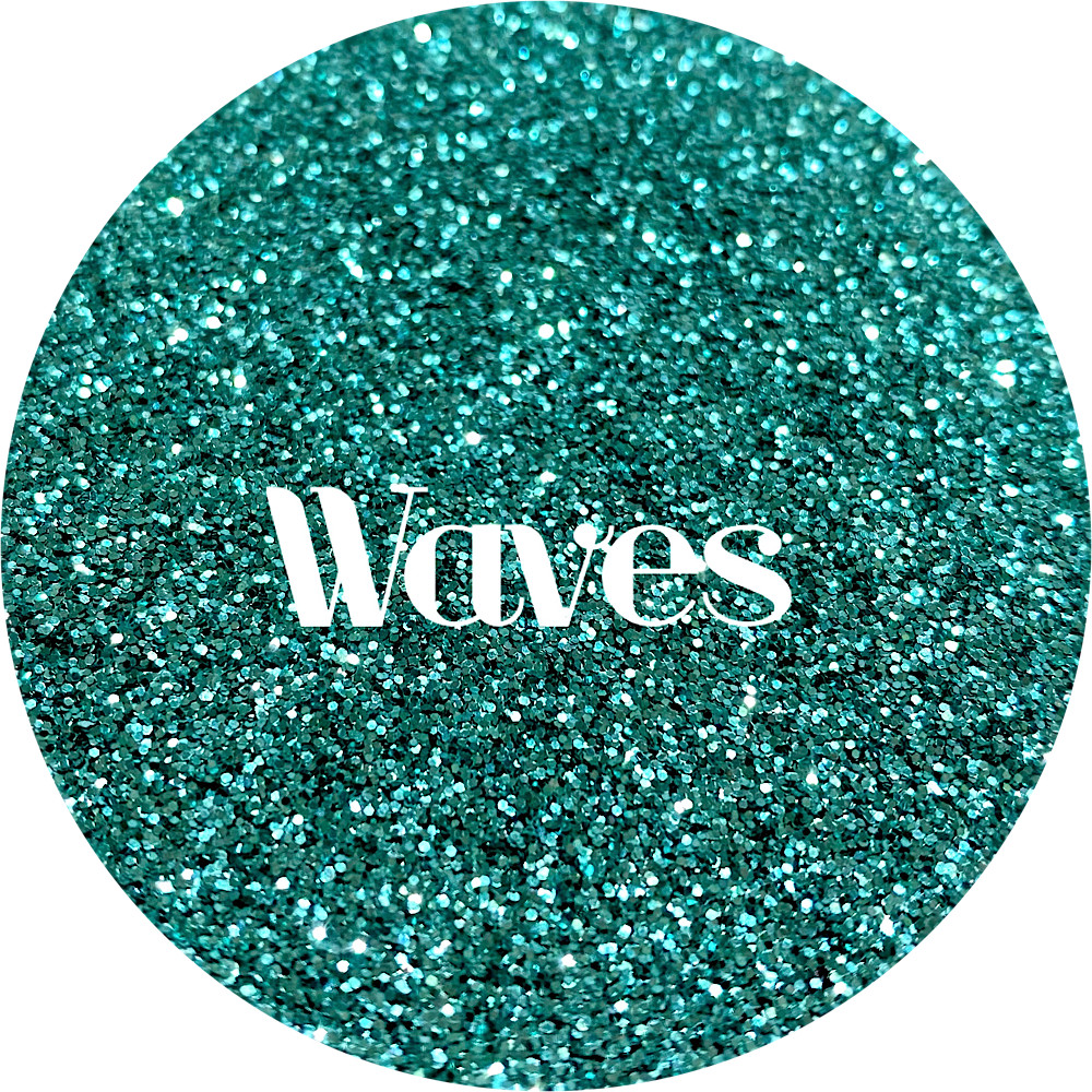 Premium Polyester Glitter - Teal Metallic