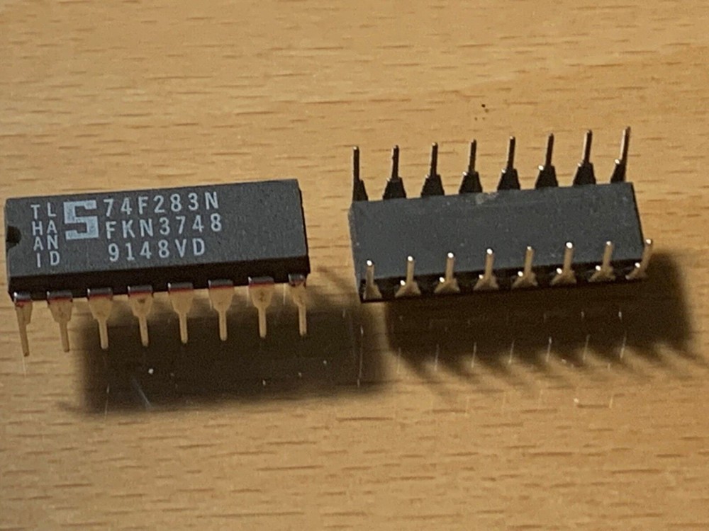 74LS283N - SEGNETICS IC - 4 BIT BINARY FULL ADDERS WITH FAST CARRY- DIP-16.