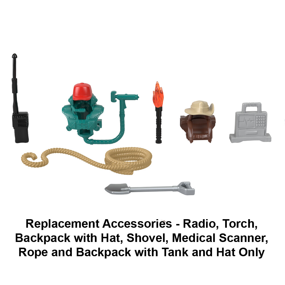 Replacement Accessories for Imaginext Jurassic World Dinosaur Playset HMJ79