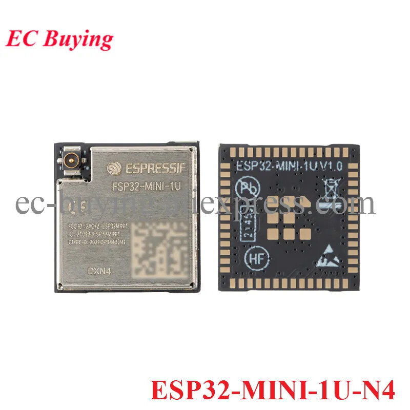 ESP32-MINI-1U Dual-mode WiFi Bluetooth BLE 4MB MCU IoT