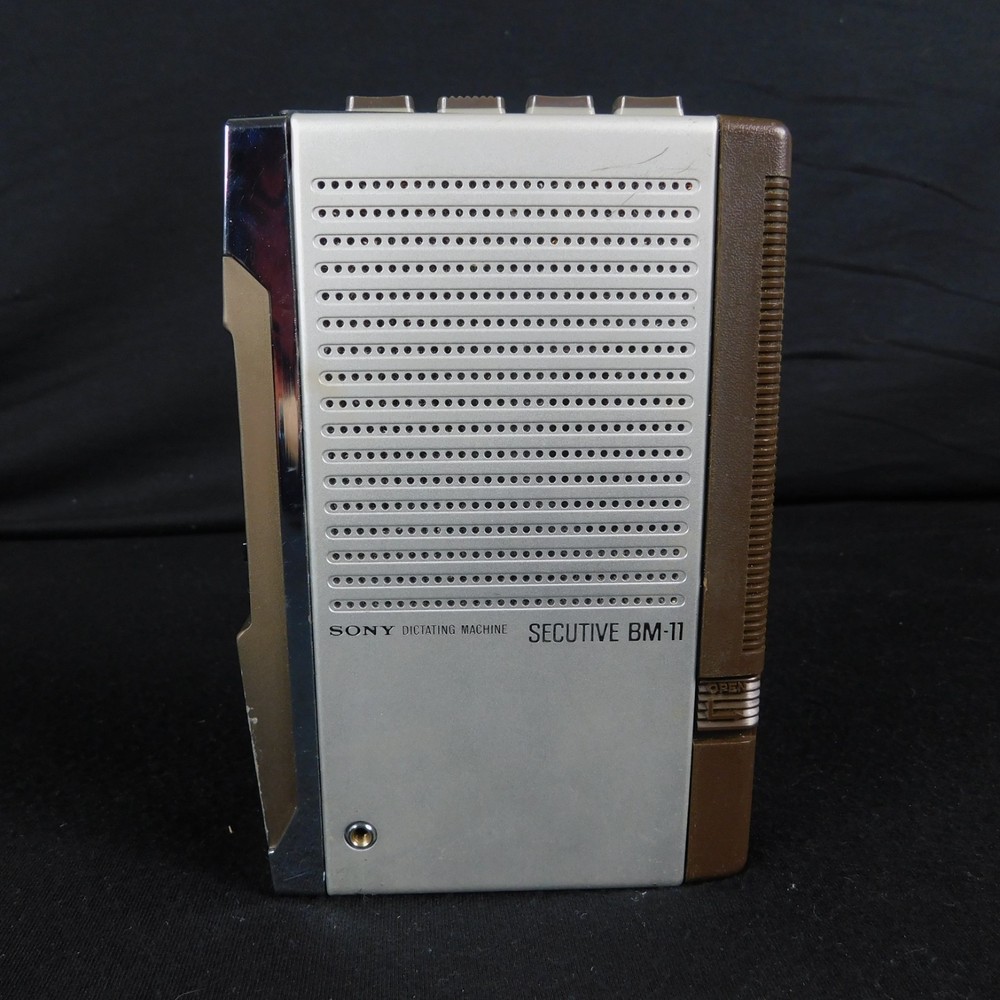 Vintage Sony Walkman Secutive BM-11 Dictating Machine Recorder Untested