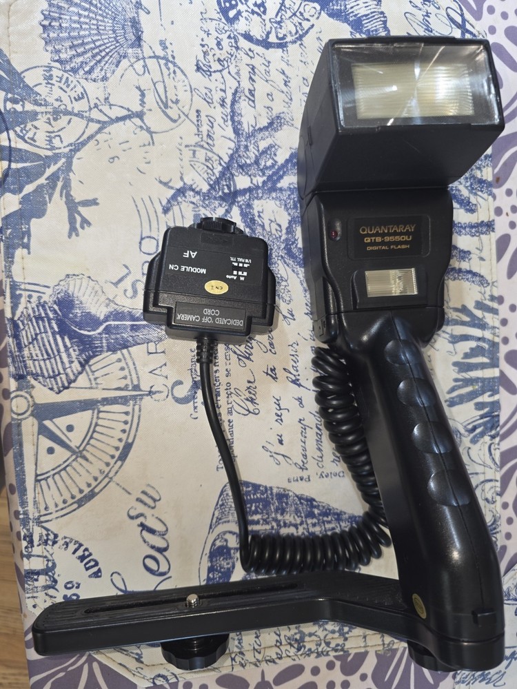 QUANTARAY QTB-9550U DIGITAL Flash Off Camera Module CN Tested Bar Outfit 9+++