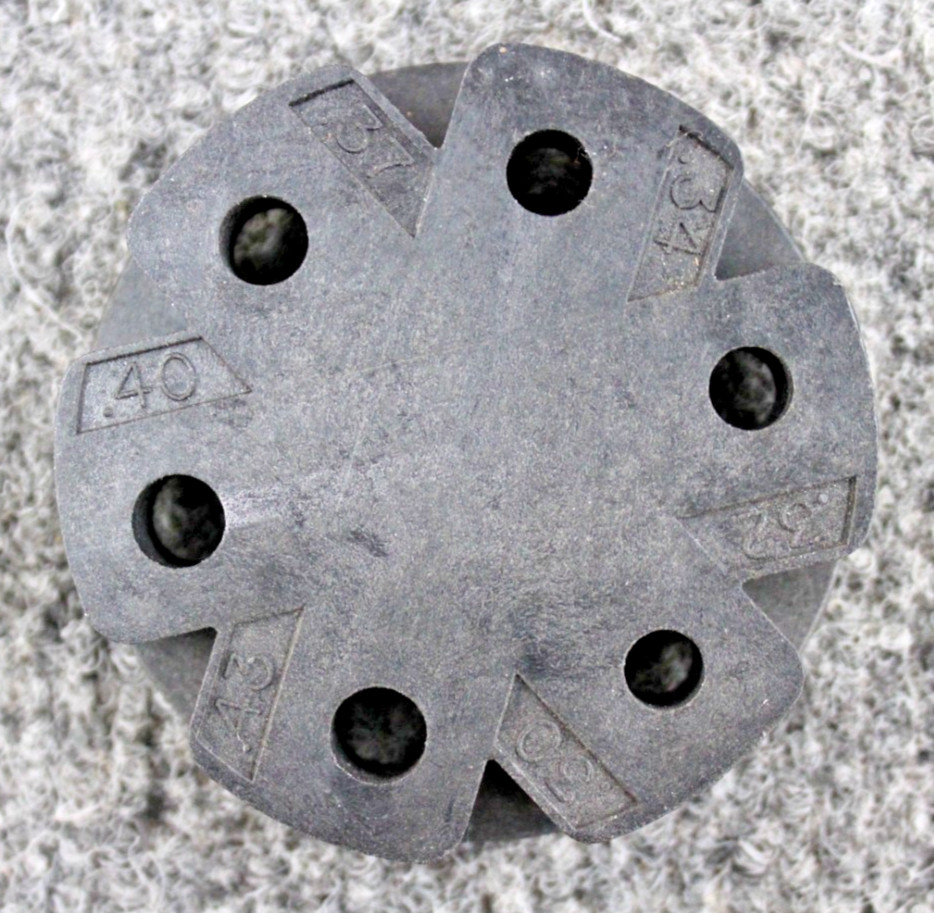 Lee 4-Disk Set for Auto-Disk Powder Measure B (Preowned)