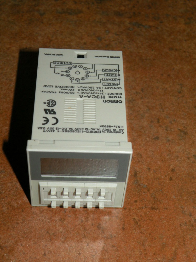 New Omron H3CA-A Solid-state Timer 24-240VAC/VDC