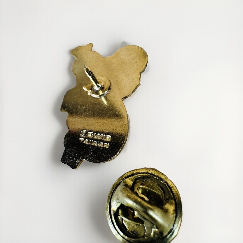 Vintage Koala Bear Enamel Lapel Hat Pin P244