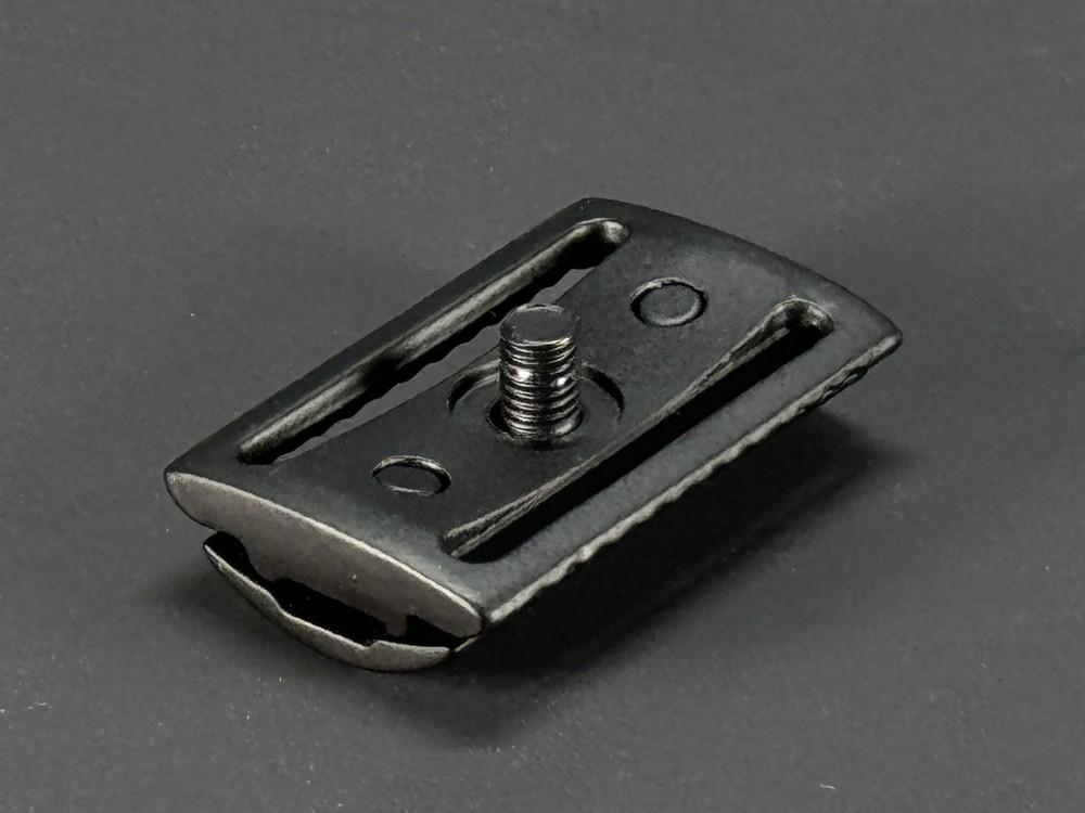WCS Replacement DE Safety Razor Head, Closed Comb, Black