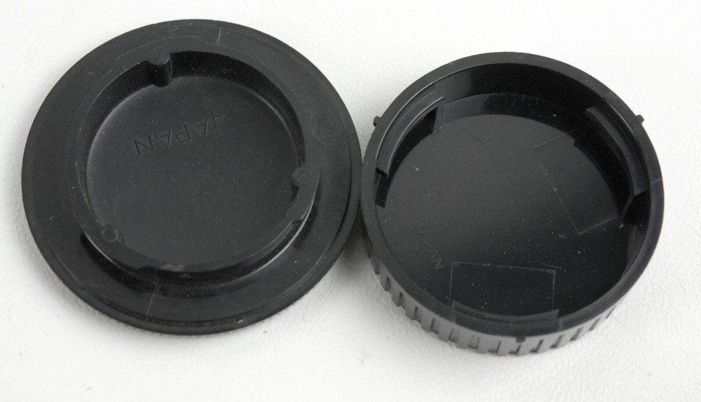 Minolta Body Cap & Lens back cap - Japan