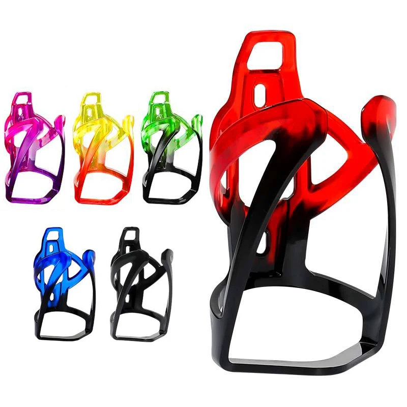 Custom Lightweight Plastic Gradient Cycling  Bicycle Bottle Cage Holder Mount