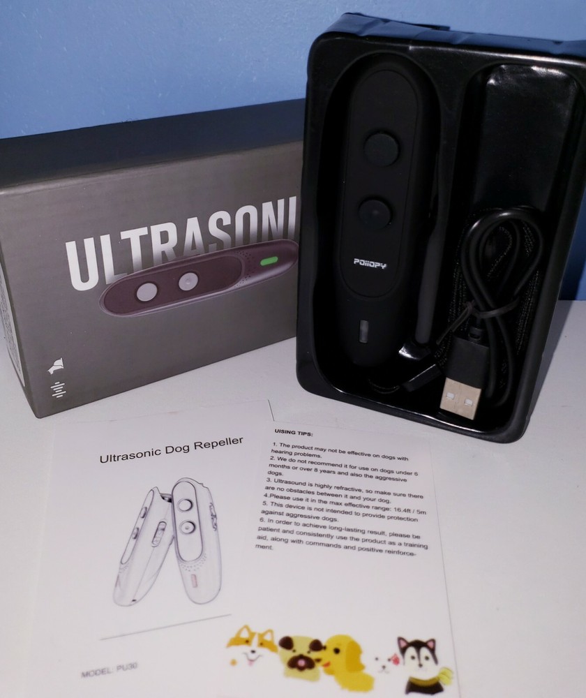 Anti Bark Ultrasonic Rechargeable handheld training Device for Dogs