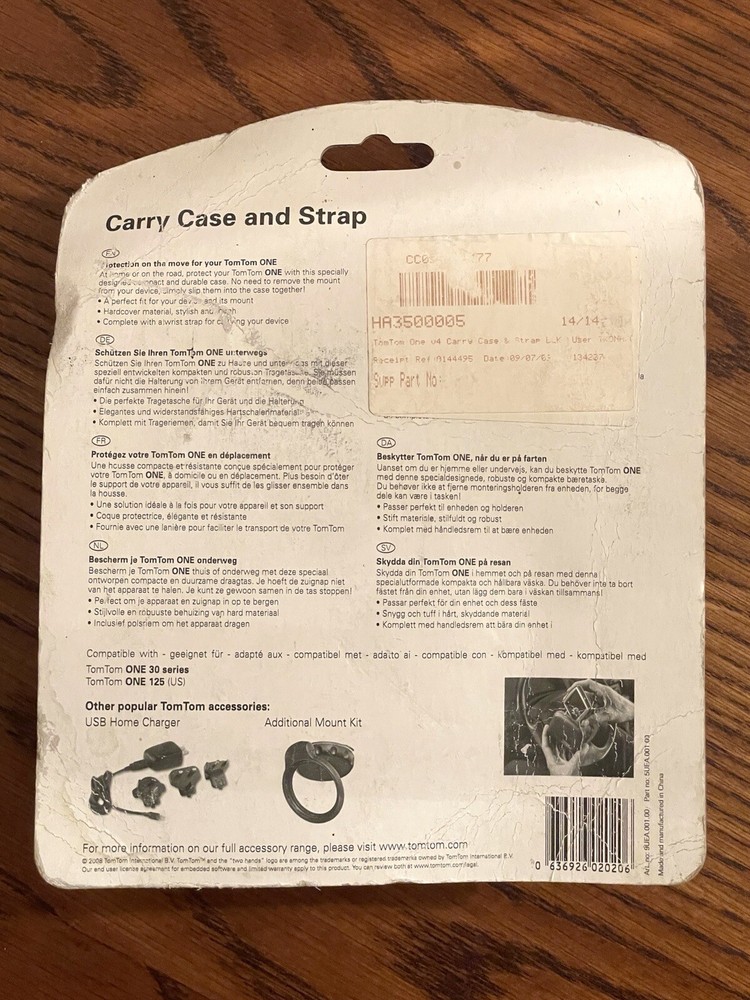 TomTom One Carry Case & Strap Set