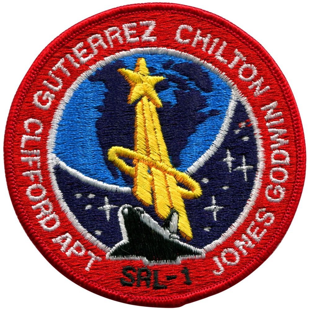 STS-59 NASA Shuttle Mission Flight Astronaut Crew Space Patch